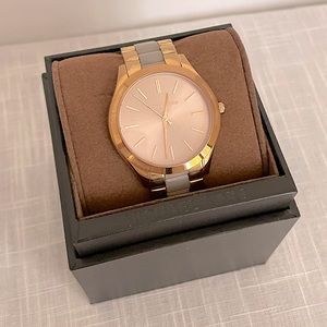 Michael Kors Oversized Rose Gold Watch